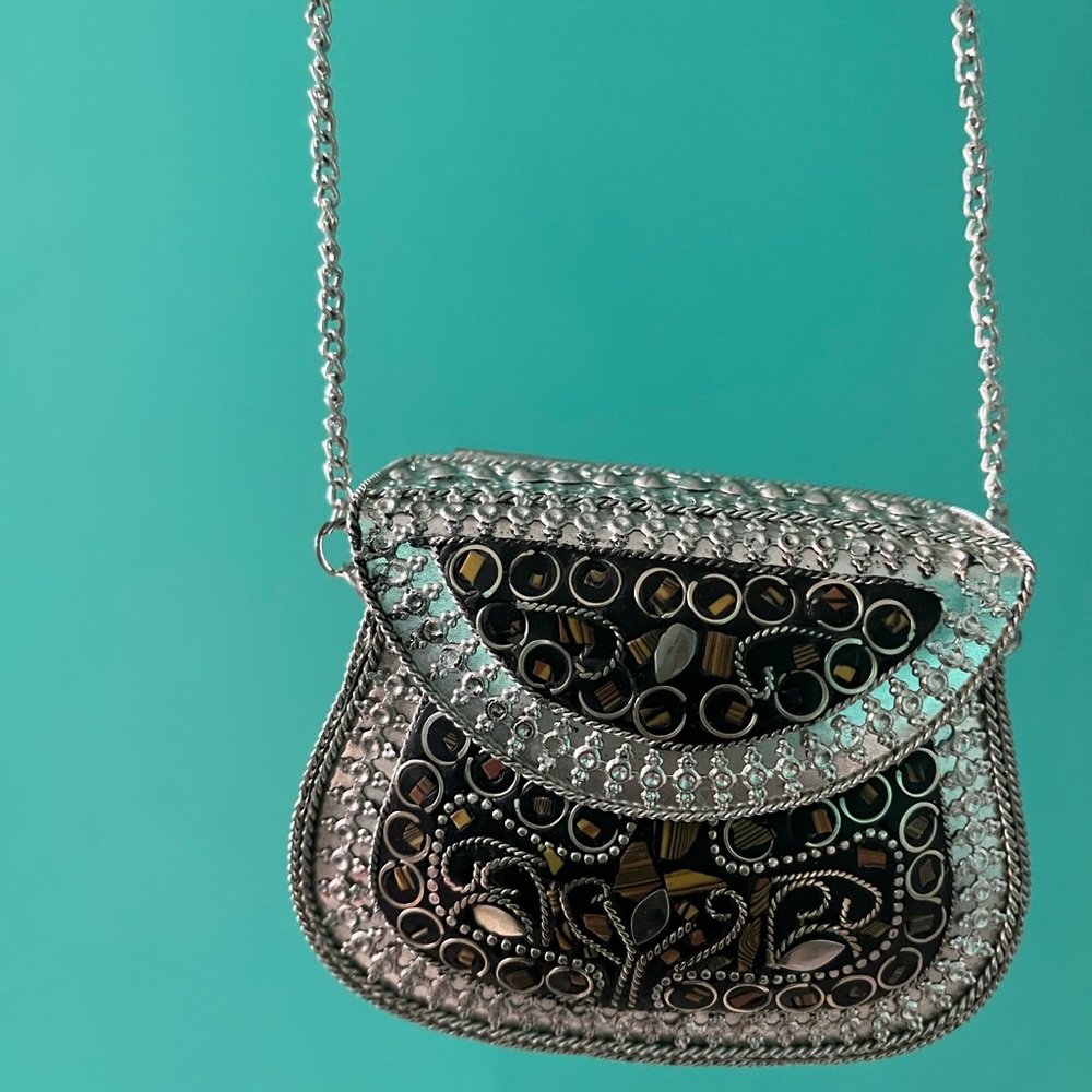 Mosaic Metal Bag